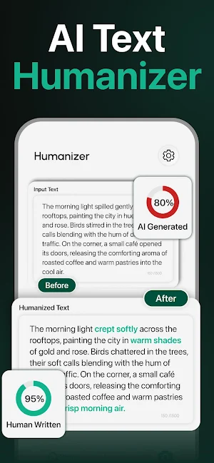 AI Detector and Text Humanizer Screenshot 1