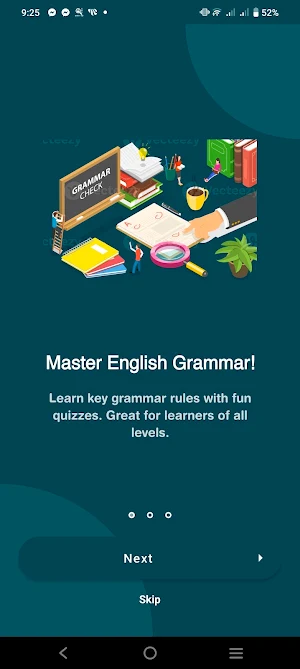 Smart Grammar Quiz 2025 Screenshot 0