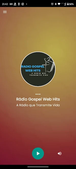 Rádio Gospel Web Hits Screenshot 0