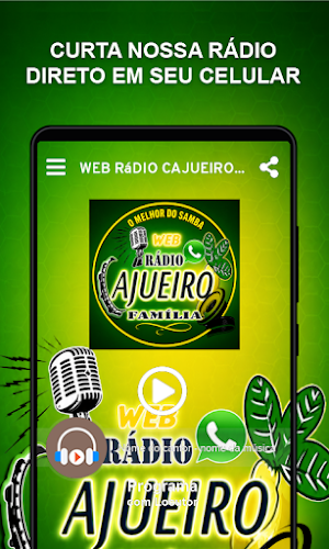 Web Rádio Cajueiro Família Screenshot 0