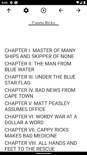 Book, Cappy Ricks Screenshot 0