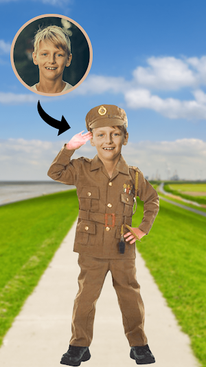 Kids Police Suit Photo Editor Screenshot 3