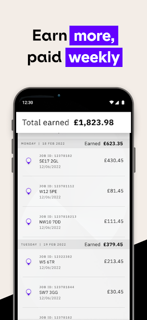 Gophr Courier - Driver v2 test Screenshot 3