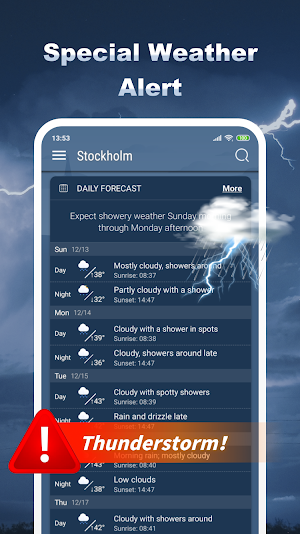 Weather Forecast - Weather Live, Accurate Weather Screenshot 2