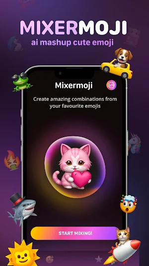 MixerMoji: merge ai emoji Screenshot 0