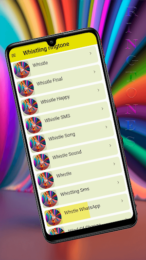 Whistle ringtones - Sounds Screenshot 2