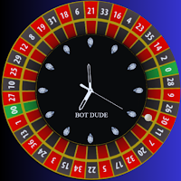 Casino Roulette Watch Face