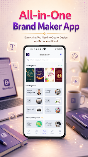 Branditor: AI Brand Maker Screenshot 1
