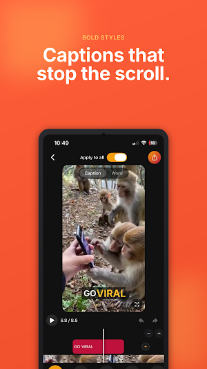 Viten: Auto Captions & Video Screenshot 1