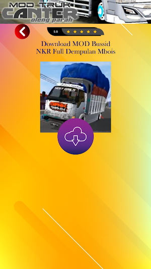Mod Truck Canter Oleng Parah Screenshot 2
