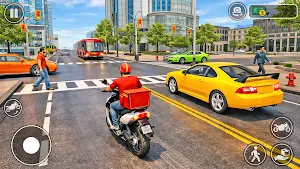 Food Rider Delivery Life Sim Screenshot 2