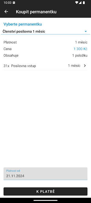 Kasalka Sport Centrum Screenshot 3