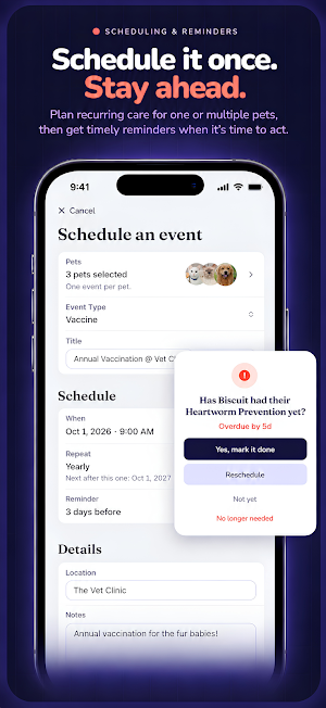 PetList: All-in-1 Pet Care Screenshot 3