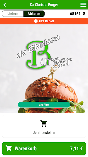 Da Clarissa Burger Screenshot 0