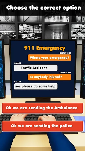 Call 911 Emergency Rescue Game Screenshot 2