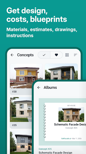 GetFacade: Exterior Design AI Screenshot 2