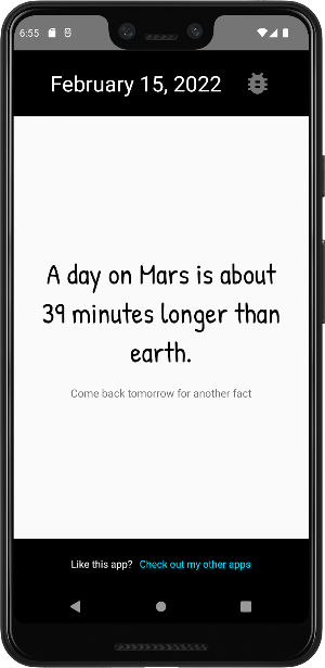 Daily Random Facts - Know More Screenshot 2