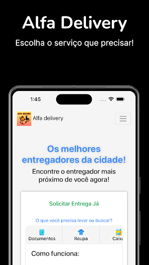 Alfa Delivery Screenshot 0