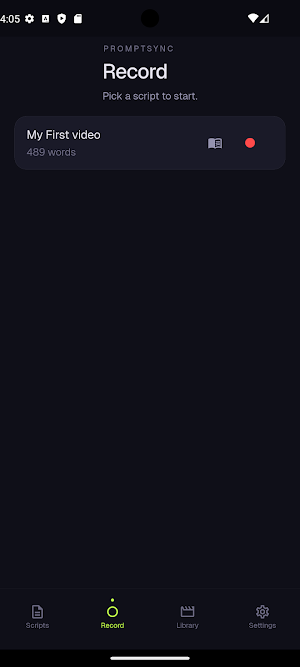 PromptSync: Telemprompter Screenshot 3