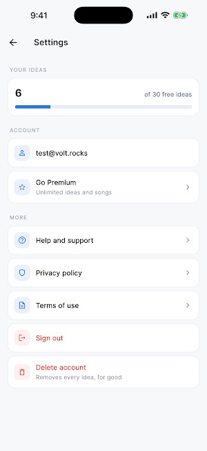 Voice Clip: Song Ideas Screenshot 3