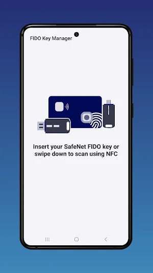 SafeNet FIDO Key Manager Screenshot 0