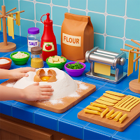 Kitchen Set Cooking Chef Bake