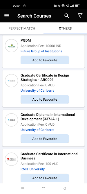 Mentoria Overseas Education Screenshot 2