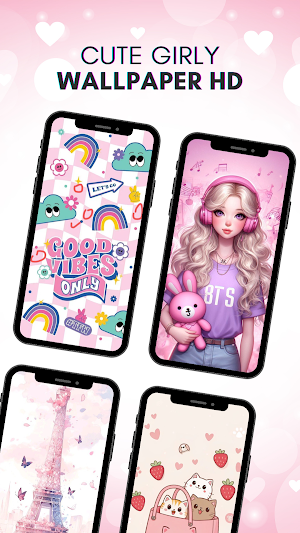 Cute Girly Wallpapers Screenshot 1