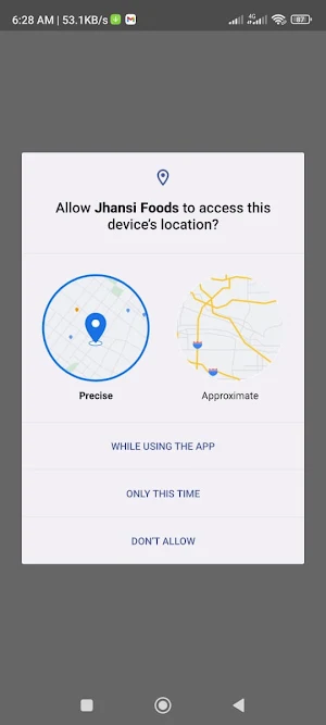 Jhansi Foods Screenshot 3