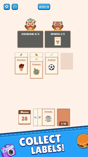 Solitaire Label Screenshot 1