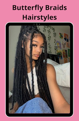 Butterfly Braids Hairstyles Screenshot 2