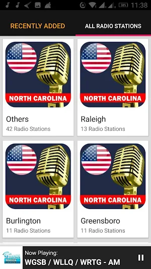 North Carolina Radio Stations - USA Screenshot 2