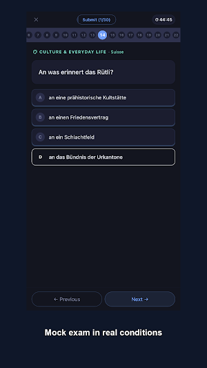 Swiss Citizenship Test Screenshot 3