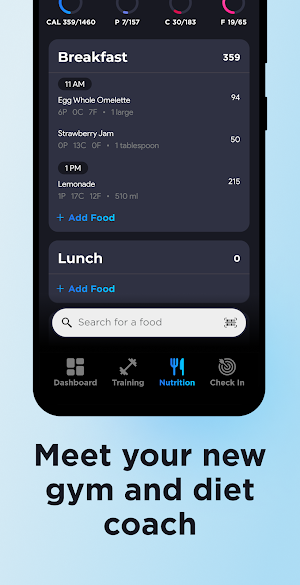 LiftBuddy: Gym & Calorie Coach Screenshot 3