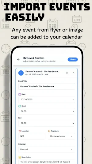 Photo2Calendar Screenshot 1