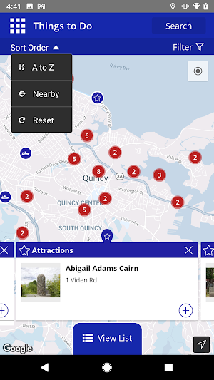 Discover Quincy Massachusetts Screenshot 2