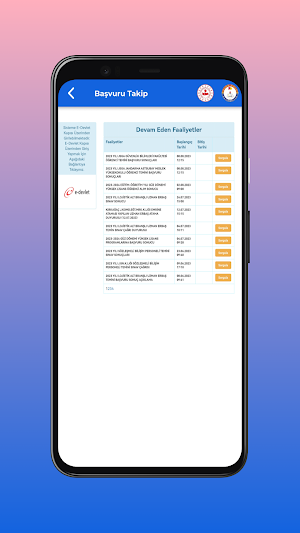JSGA Mobil Uygulaması Screenshot 1