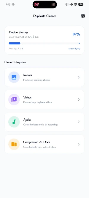 Duplicate Cleaner: Clear Space Screenshot 0