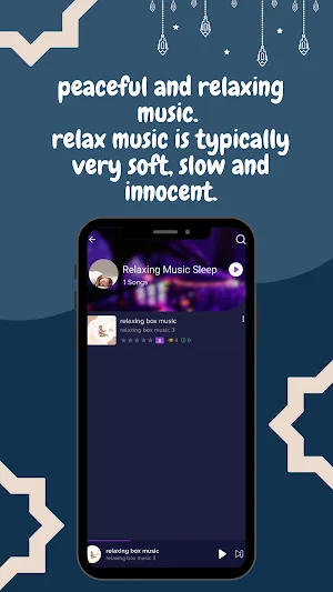 Sounds Mp3 relaxing music Screenshot 0
