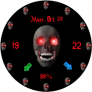 Animated Halloween Skull Screenshot 3