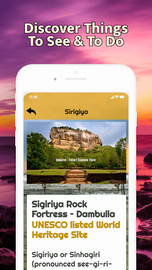 Sri Lanka Trip Travel Advisor Screenshot 2