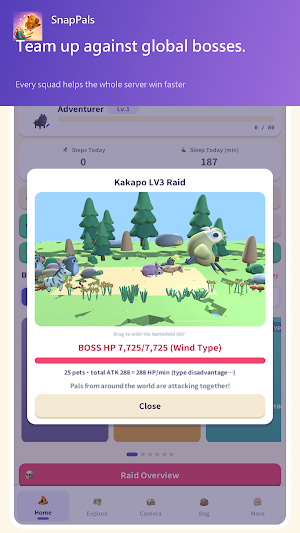 SnapPals: AI Pet Adventure Screenshot 3