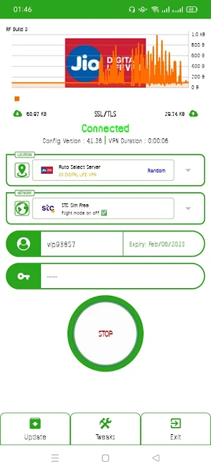 JiO DiGiTAL LiFE VPN Screenshot 3