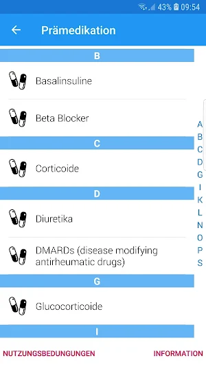 OEGARI Dauermedikation Management Screenshot 2