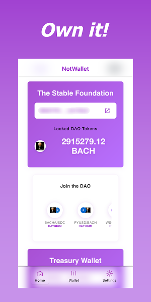 NotWallet Crypto Self-Custody Screenshot 3