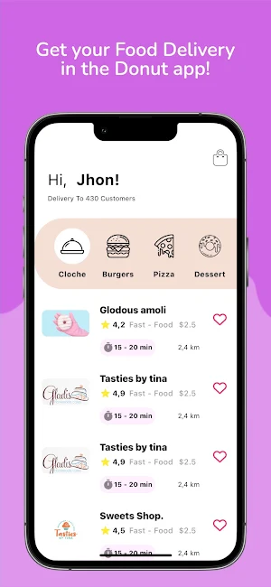 Donut Delivery Screenshot 0