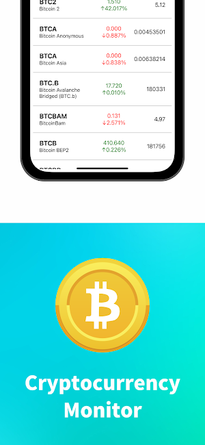 Cryptocurrency Monitor Screenshot 3