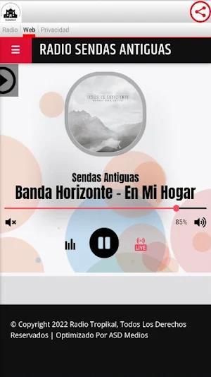 Radio Sendas Antiguas Screenshot 2
