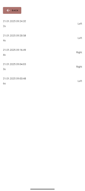 Breastfeeding Assistant Screenshot 1