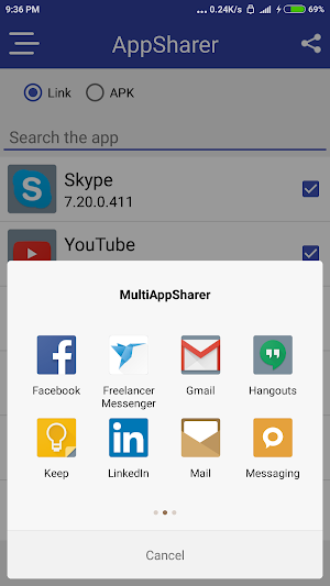 MultiAppSharer Screenshot 2